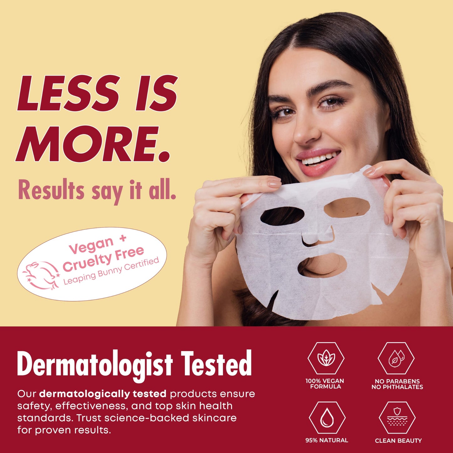 Sunday Essence Collagen Face Mask – Dermatologist Tested, Anti-Aging, Korean Skin Care, Firms Hydrates Strengthens Barrier – Clean Beauty Vegan Sheet Mask for Dry Sensitive Skin – 5 Sheets