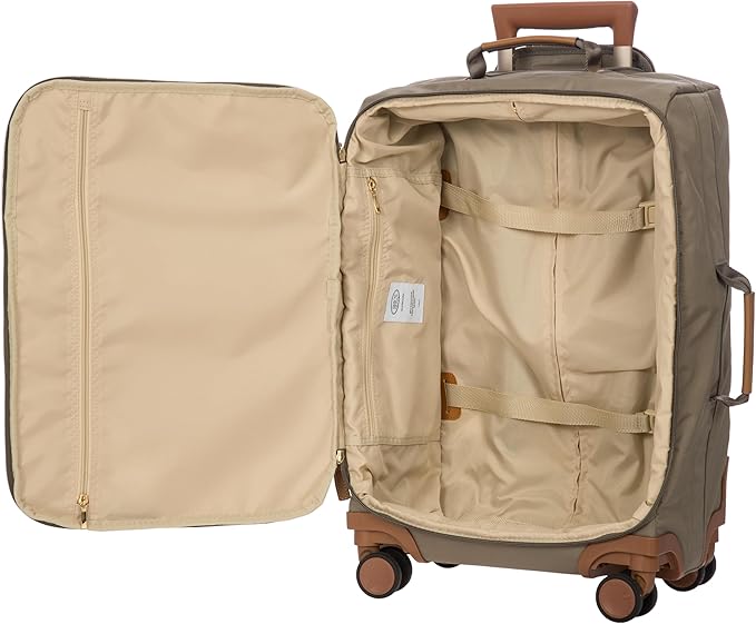 Bric's X-Collection Recycled fabric Trolley carry-on 55cm - 21" - Nut