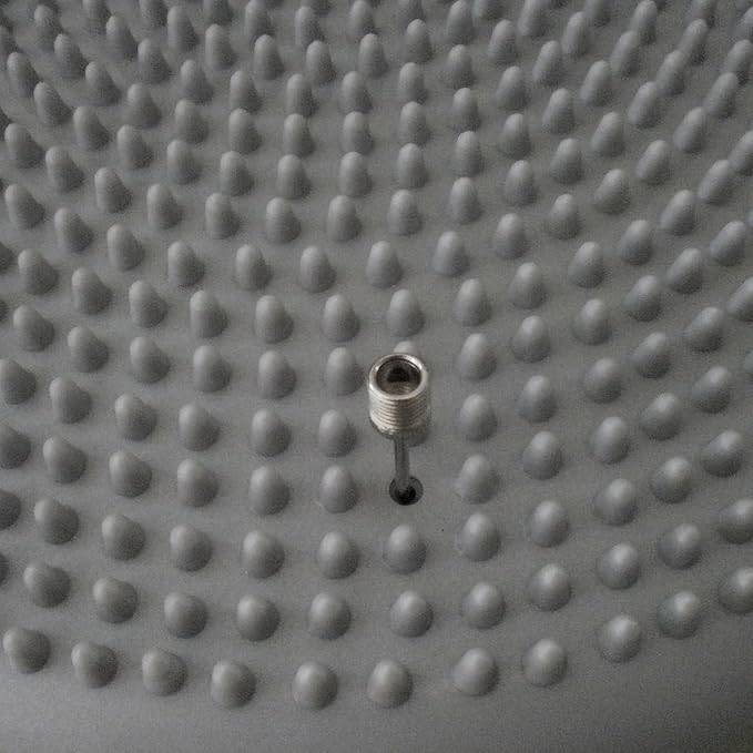 AppleRound Inflated Wobble Cushion with Hand Pump, Air Stability Board (Extra Thick), Core Balance Disc for Adults, Sensory Wiggle Seat for Kids, Flexible Seating for All Age, 13.5in / 34cm Diameter