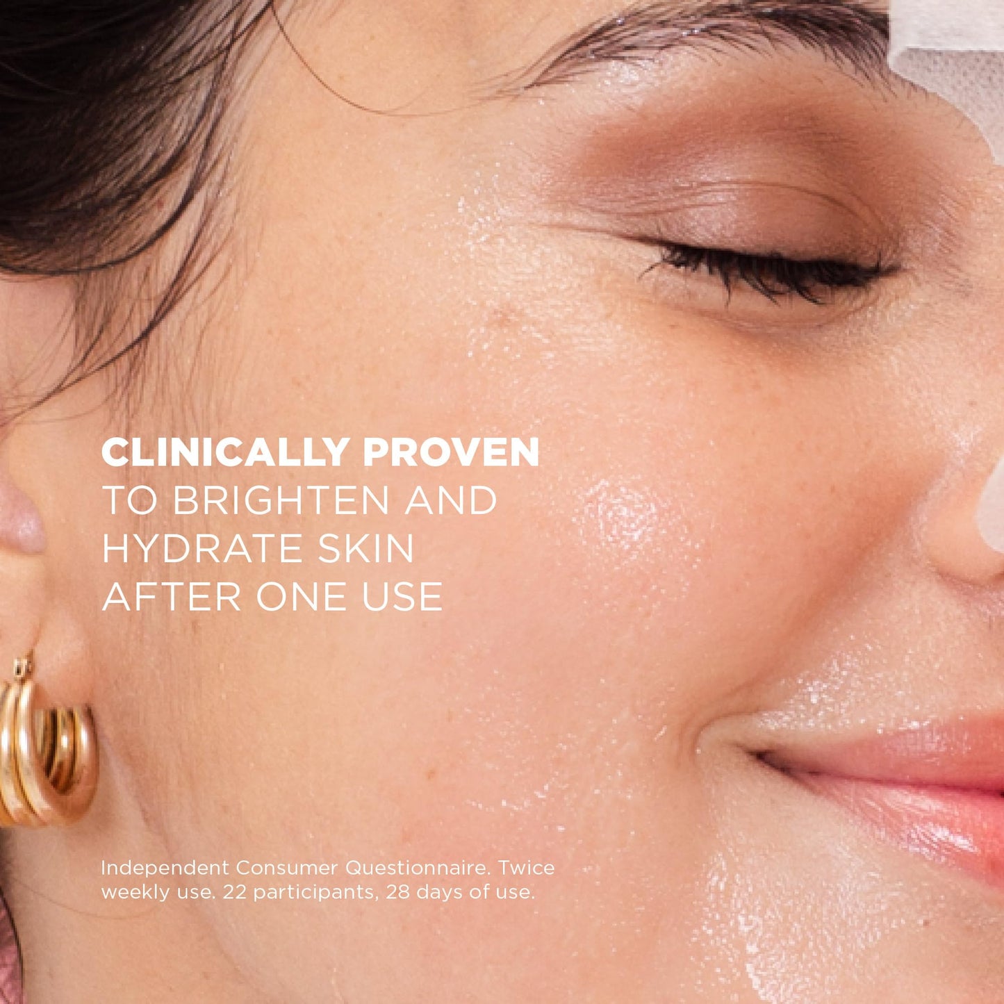 Skin Republic Vitamin C Brightening Sheet Mask Proven to Brighten and Hydrate After One Use. Made in Korea.