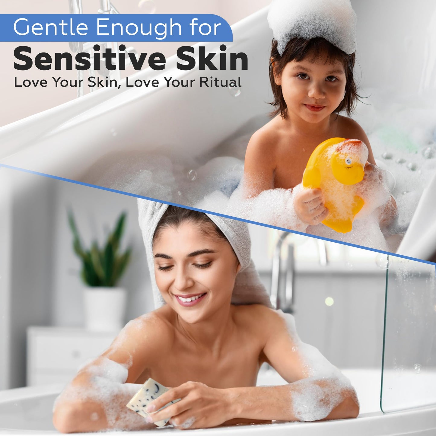 Showerworthy Plant Based Natural Bar Soap Gift Set – 8 Handmade Organic Soap Bars for Men & Women – Cold Process With Essential Oils for Moisturizing Dry & Sensitive Skin 8 Different Scents 5 oz Each