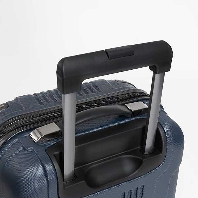 Kenneth Cole REACTION Out of Bounds Lightweight Hardshell 4-Wheel Spinner Luggage, Naval, 28-Inch Checked