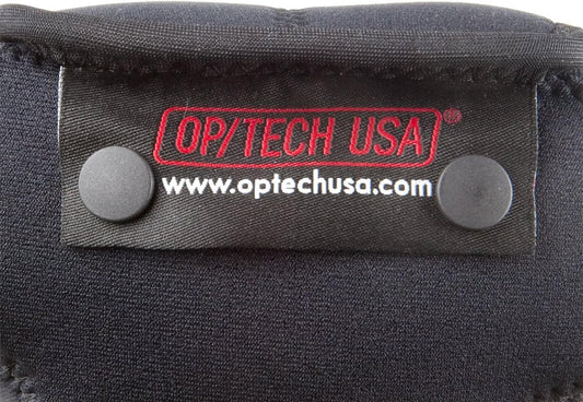 OP/TECH USA Soft Pouch – Compact digital camera case, lightweight accessories pouch, sleek neoprene sleeve for DSLR, perfect for backpacks & travel – durable protection in style | D-SLR| Black