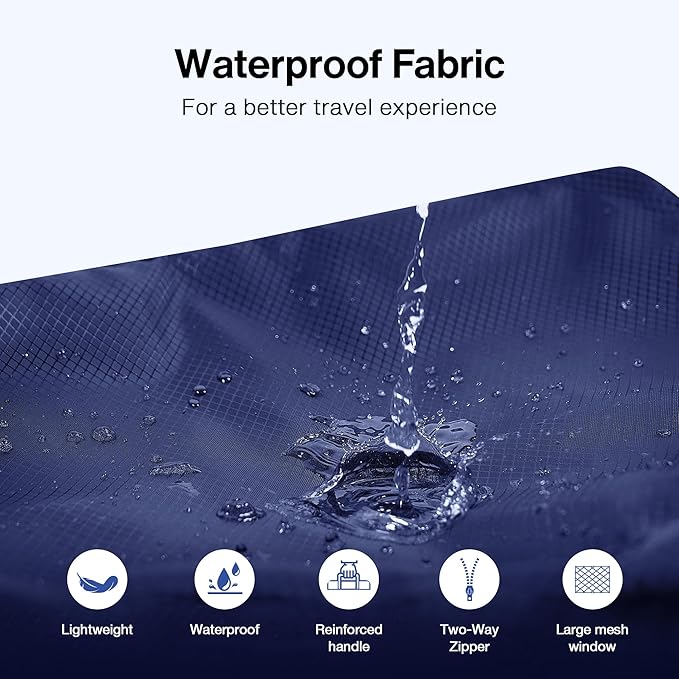 5 Set Packing Cubes Travel for Luggage Durable Suitcases Organizer Bags Lightweight Airplane Travel Vacation Essentials Accessories for Carry on (BLue)