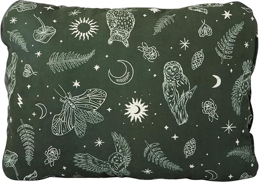 Therm-a-Rest Compressible Cinch Camping and Backpacking Pillow, Large - 16 x 23 Inch, Woodland