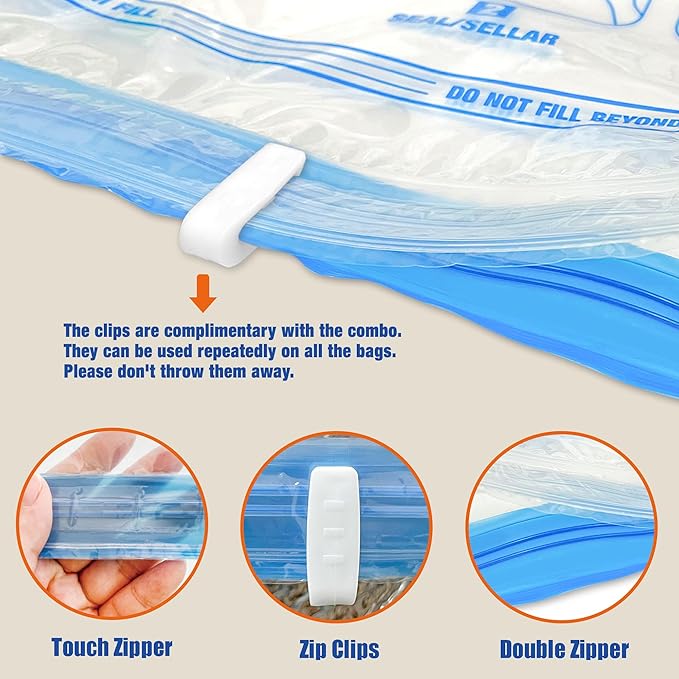 18 Compression Bags for Travel Essentials, Vacuum Packing Space Saver Bags for Cruise Accessories (18-Travel)