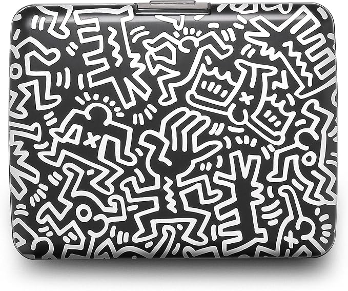 Aluminum wallet, Large capacity with metal lock, RFID Protection against fraud and demagnetization, Smart Case OSLO Large model