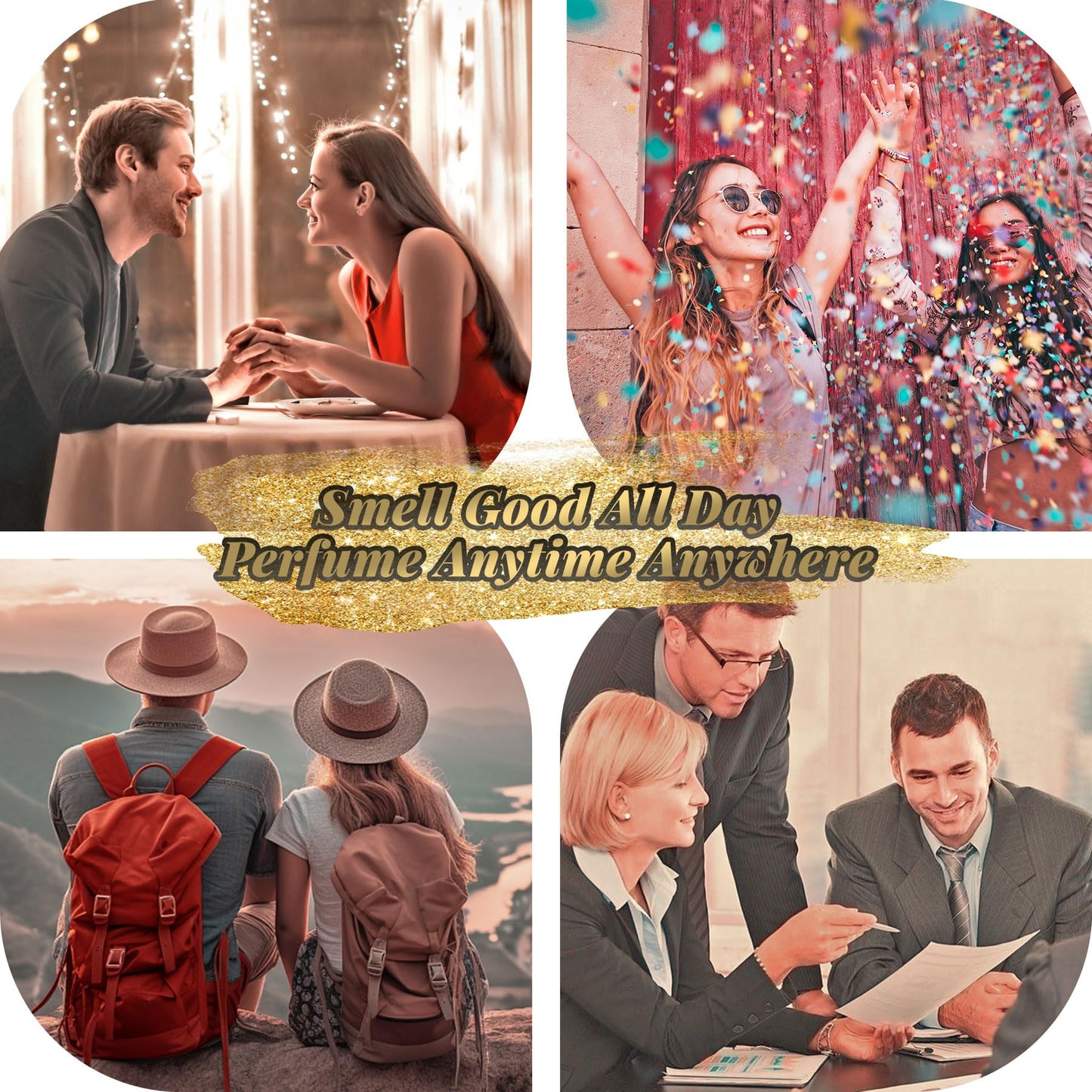 YIERSO 10ml Perfume Atomizer Travel Refillable,Bottom-Filling Fragrances Perfumes Bottle,Mini Cologne Dispenser, Portable Sprayer Pocket Size for Women Men Cruise Car Trip Gift 0.34oz (Black)