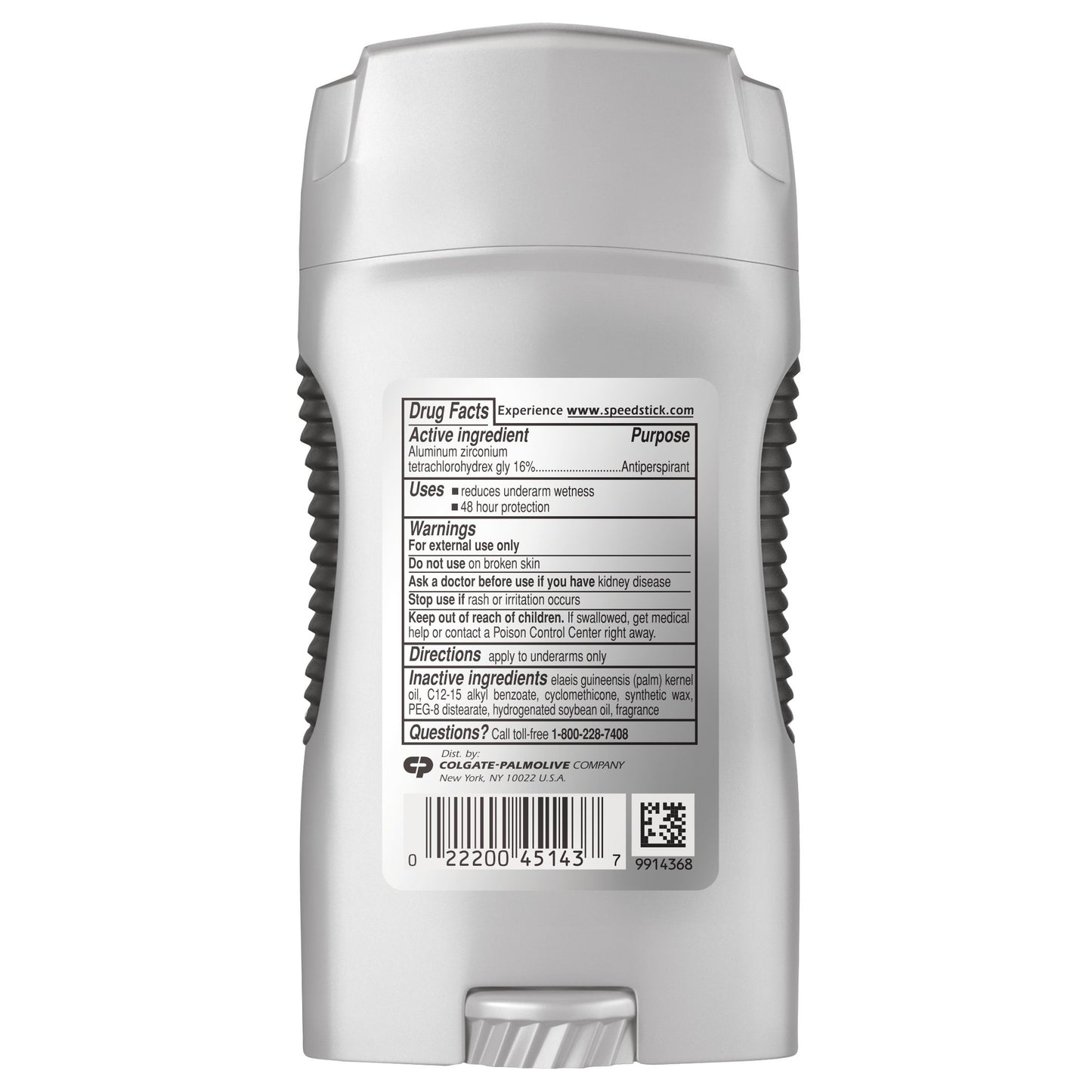 Speed Stick Antiperspirant and Deodorant, Irish Spring Original - 2.7 ounce (6 Pack)