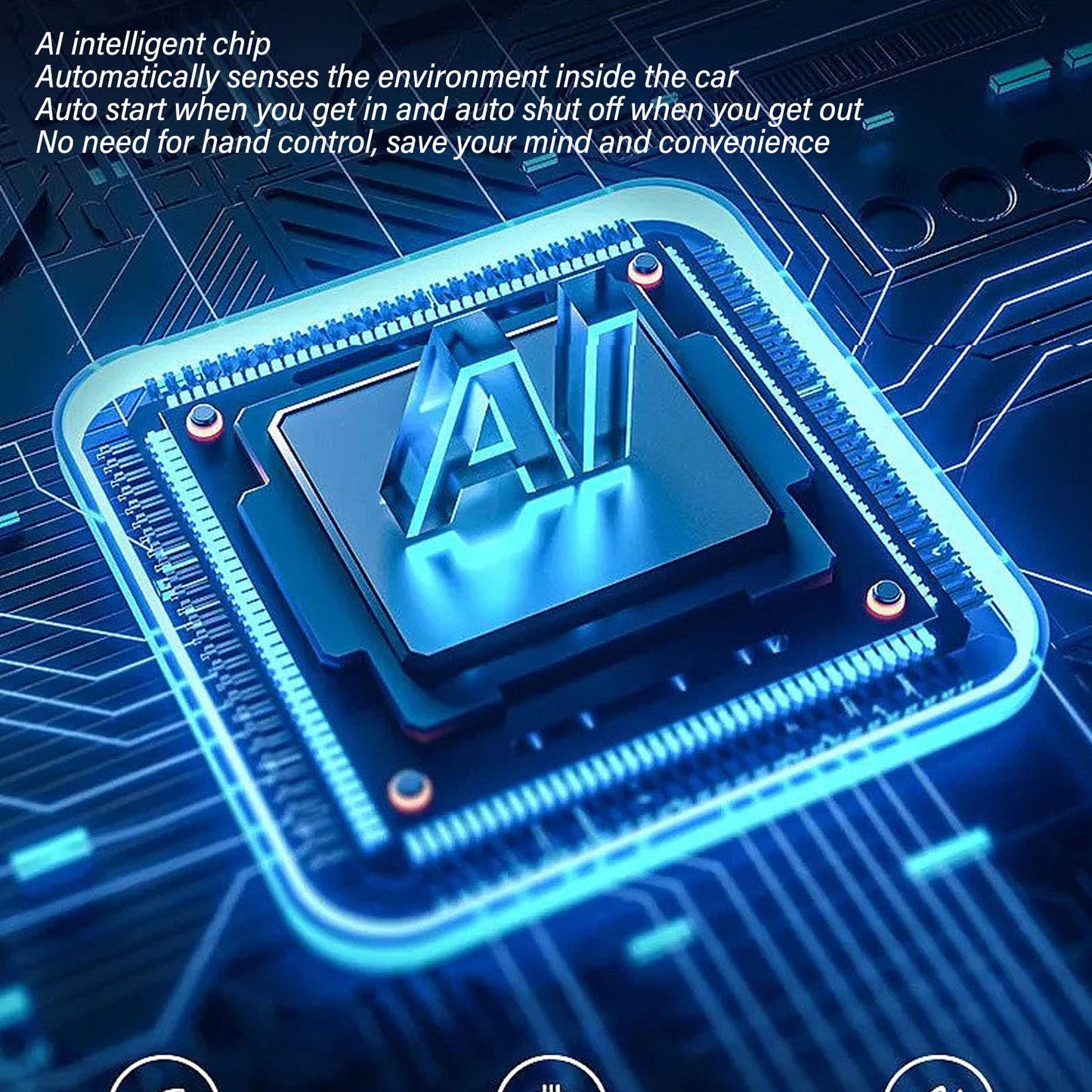 Car Diffuser for Essential Oils, Portable Humidifiers for Travel 7 Color Car Essential Oil Diffuser USB Humidifier(Black)