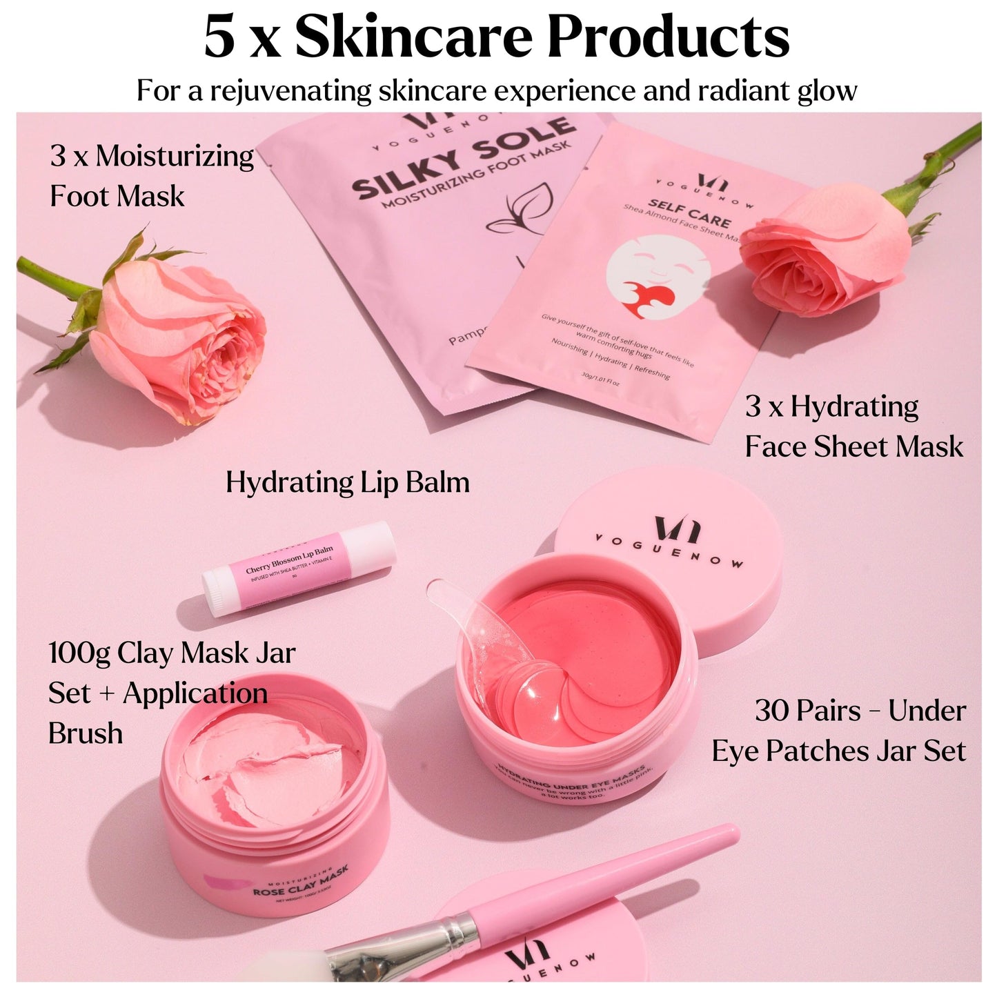 Spa Gifts for Women- Premium Self Care Spa Kit With Bath, Skin Care Sets & Self Care Items For Women - Ultimate Pampering Skin Care Set - Birthday Gifts - Spa Gift Baskets (Pack of 20)
