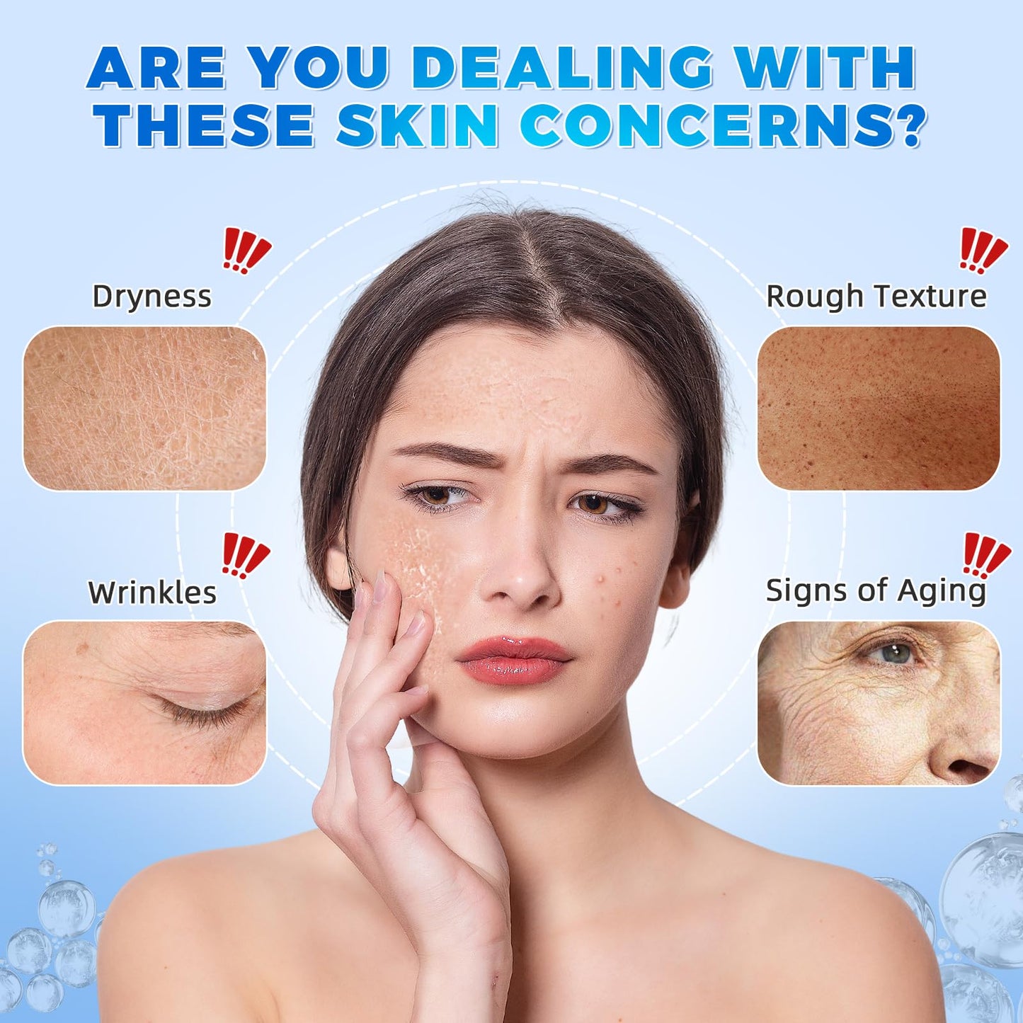 3% Hyaluronic Acid Serum for Face – Ultra Hydrating & Skin Renewal Serum with 4D Hyaluronic Acid, 30 Disposable Vials (1.2ml Each) – Pre-Makeup, Age-Defying, for Dry & Sensitive Skin