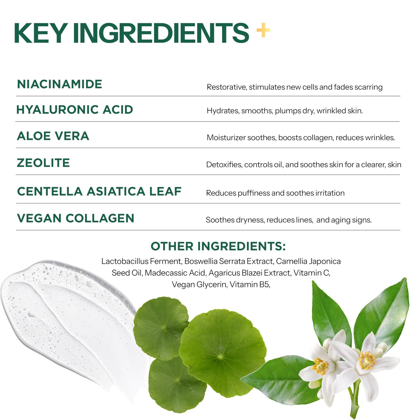 Fortify Skincare Hyaluronic Acid Serum for Face with Collagen – 3-in-1: Detox, Treat, Boost – Hydrating, Firming, Anti-Aging Serum – Dermatologist Tested Korean Skin Care – Clean Beauty – 1.69 Oz