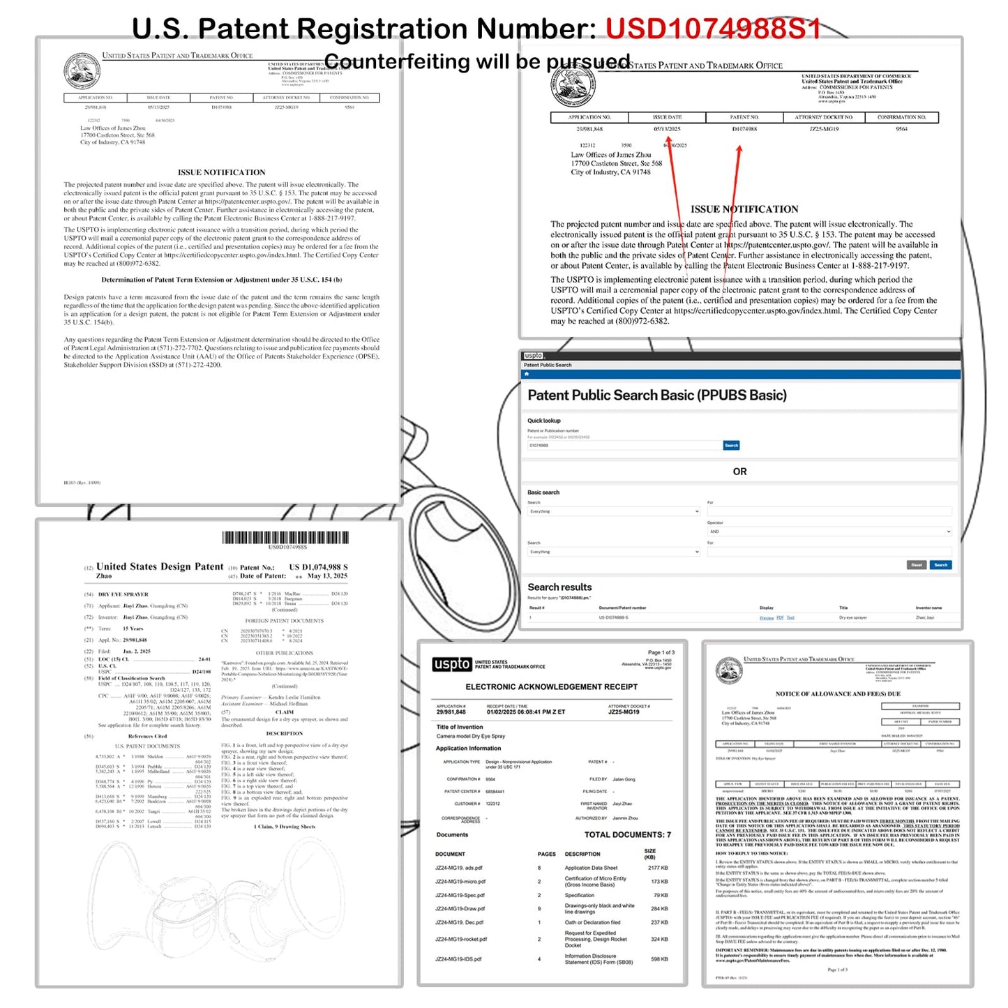 JEINHAIO Eye Mist Sprayer for Dry Eyes Portable Warm Compress Eyes Heated Nano Mister for Eyelid Eye Skin SPA Eye Steam Relief Dry Eyes and Stye Mini Eye Drops Tool