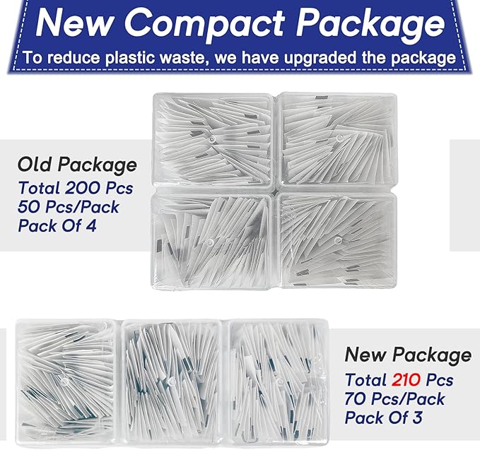 200 Count Individually Wrapped Dental Floss Picks - Travel Flossers for Teeth Cleaning and Oral Care - Ideal Travel Size Toiletries, Wedding Basket Supplies and Guest Bathroom Essentials