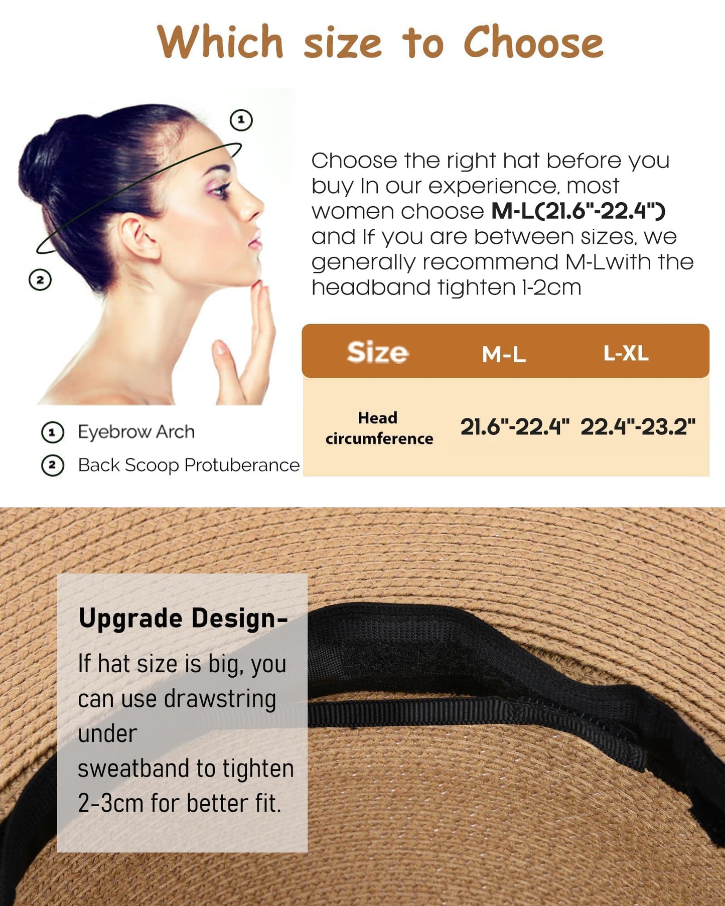 FURTALK Womens Sun Straw Hat Wide Brim UPF 80 Summer Hat Foldable Packable Floppy Beach Hats for Women