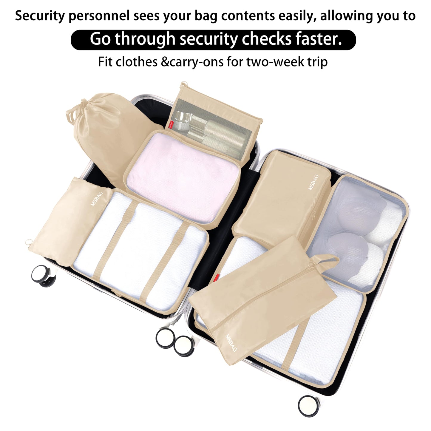 9 set Packing Cubes for Travel,Effortless Organization Cube for Quick Packing& Unpacking, Travel Must Have Suitcase Organizer Essentials for any Journey,Cruise,Camping,hiking,Vacation,Business trip