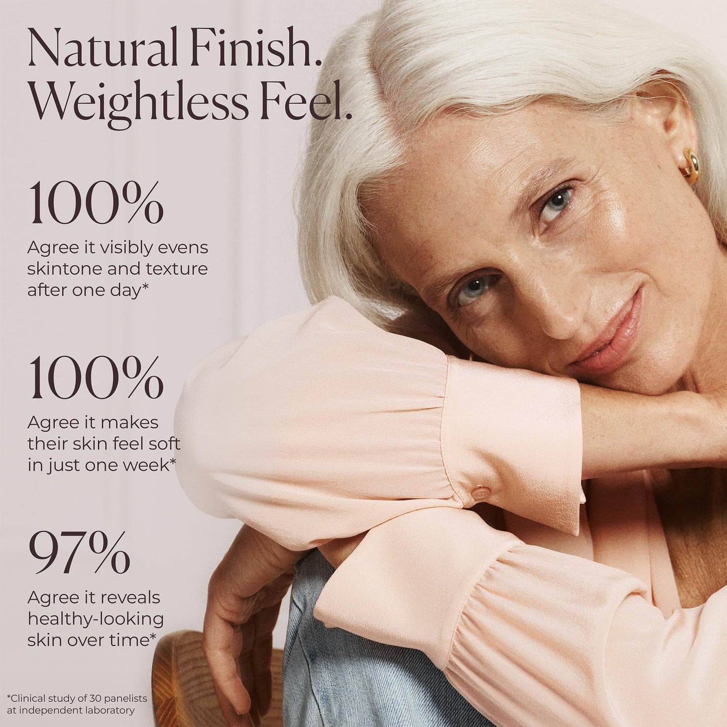 Laura Mercier Tinted Moisturizer Natural Dewy with SPF 30, 24HR+ Hydration & Longwear, Sheer to Light, Buildable Coverage, Dewy Finish, Improve Skin Tone and Texture, Skin Tint, 2N Maple Mini Size