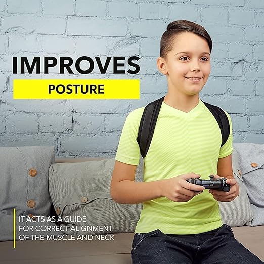 2025 New Posture Corrector for Men & Women - Adjustable Back Brace for Upper & Mid Spine Support - Neck, Shoulder & Back Pain Relief - Breathable & Invisible Under Clothes (Chest Size 25"-55")