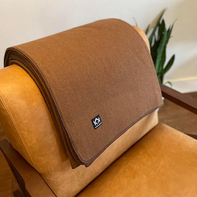 Arcturus Military Wool Blanket - Warm, Thick, Washable - Great for Outdoors, Camping, Stadium Blanket, Picnics, Travel - Car & Bushcraft Survival Kits