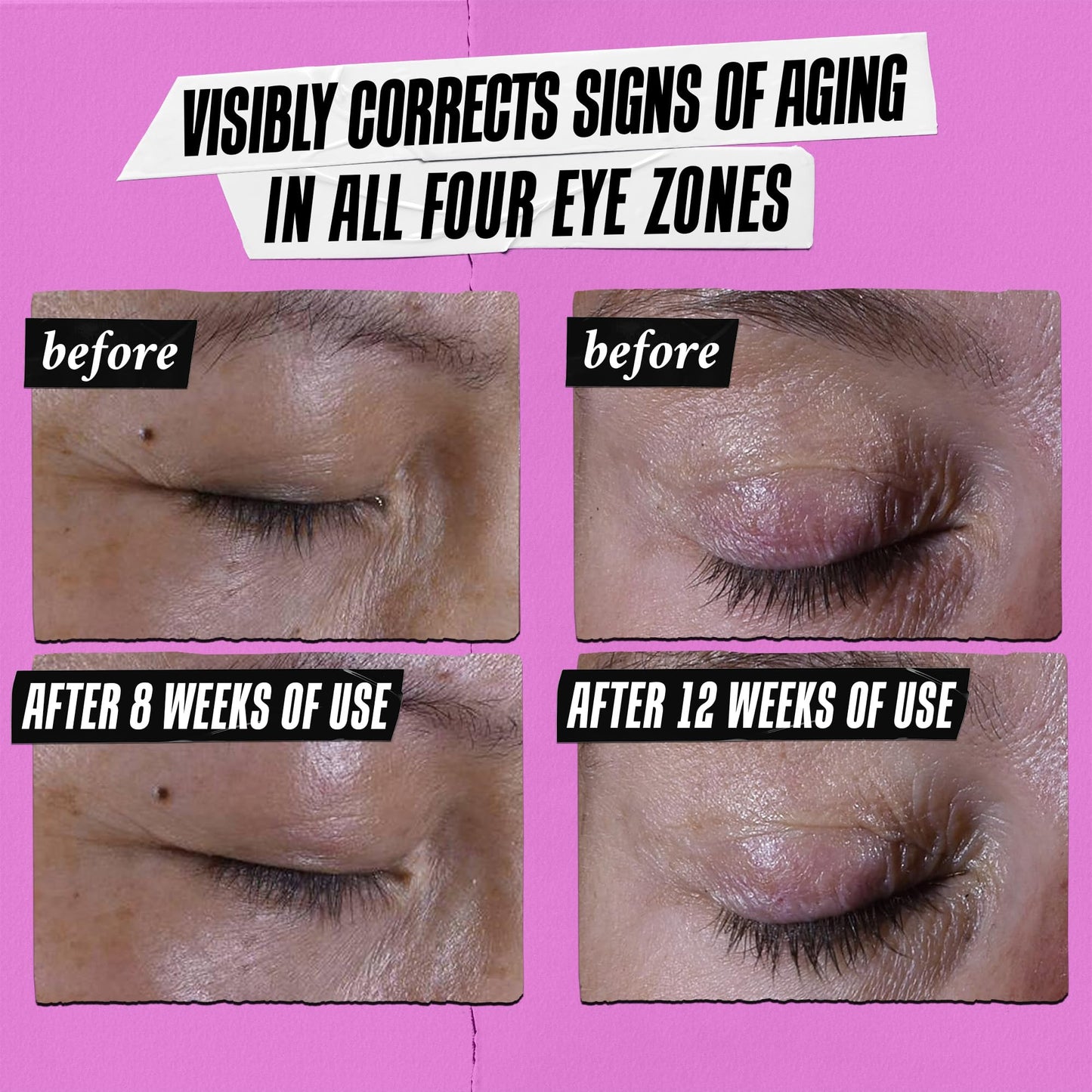 Kiehl's Super Multi-Corrective Eye Cream, Anti-Aging Cream that Lifts Brow Bone Area, Smooths and Firms Eye Lids, Bilberry Seed Extract and Collagen Peptide for Smoother Looking Skin - 0.95 fl oz