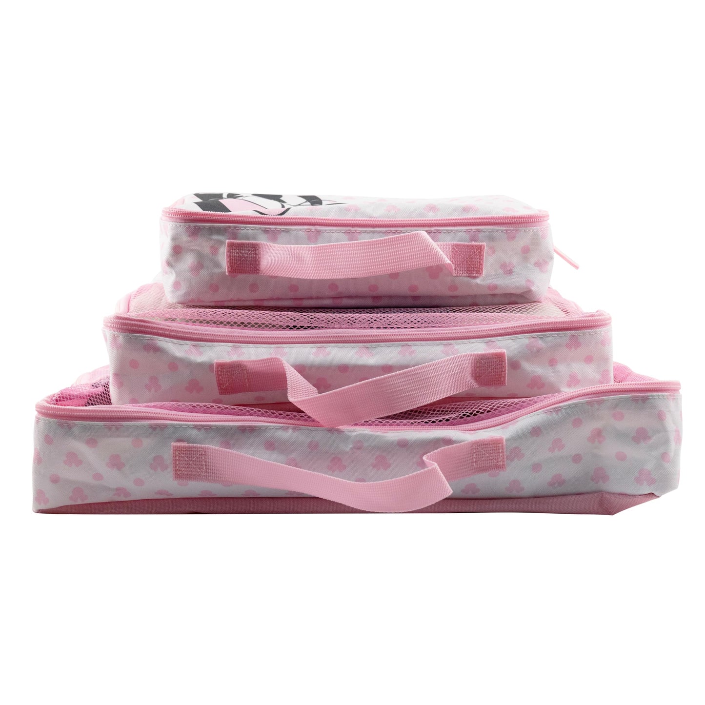 Disney Minnie Mouse Packing Cubes for Travel | Minnie Mouse Travel Accessories Travel Bags Luggage Organizer for Girls, Boys, Unisex | Minnie Kid Travel Size Travel Cubes for Packing