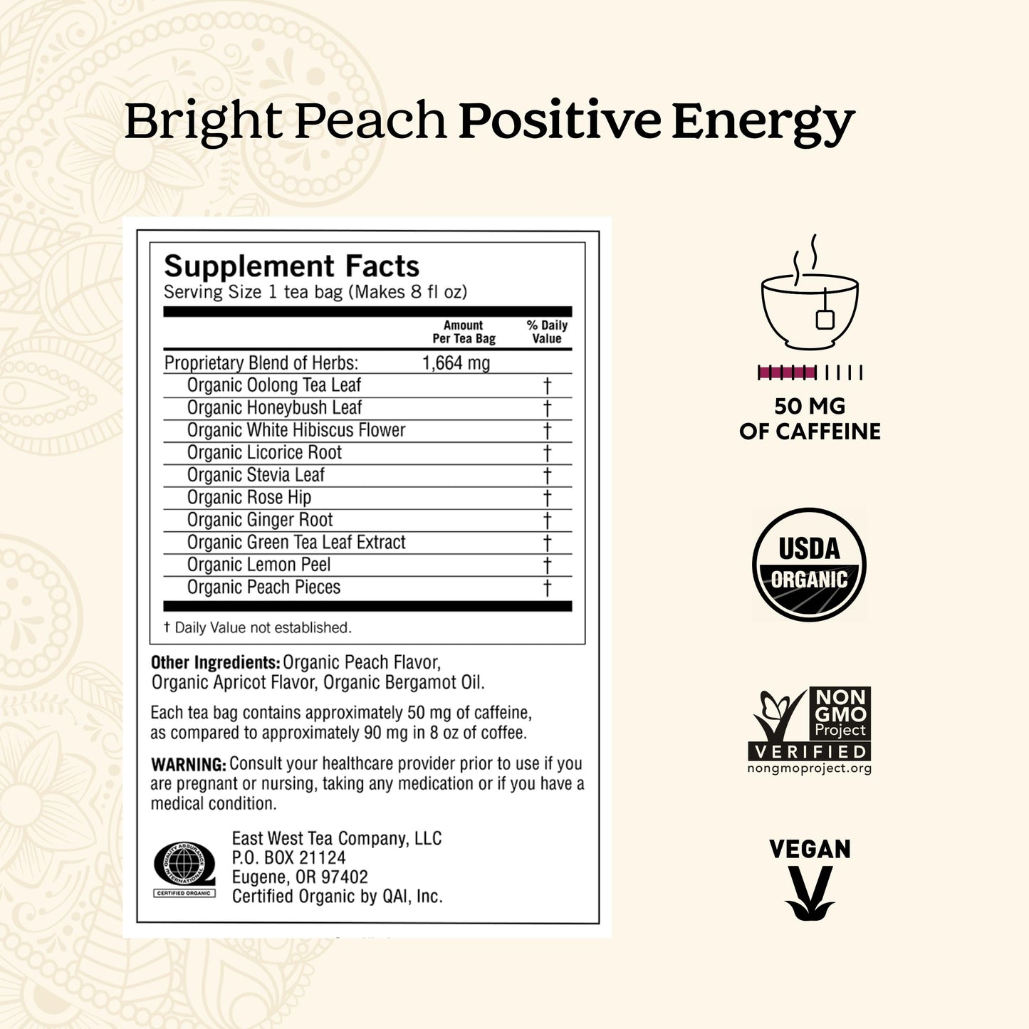 Yogi Energy Variety (3 Pack) Organic Sampler & Tea Gift Set – Contains Caffeine – 48 Tea Bags