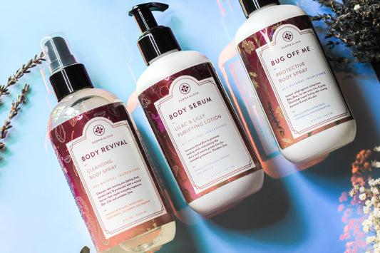 DERMAGLOVE Body Revival - Showerless Cleansing Mist, Portable Shower & Rinse-Free Hygiene Spray - 8 Fl Oz (Pack of 1)