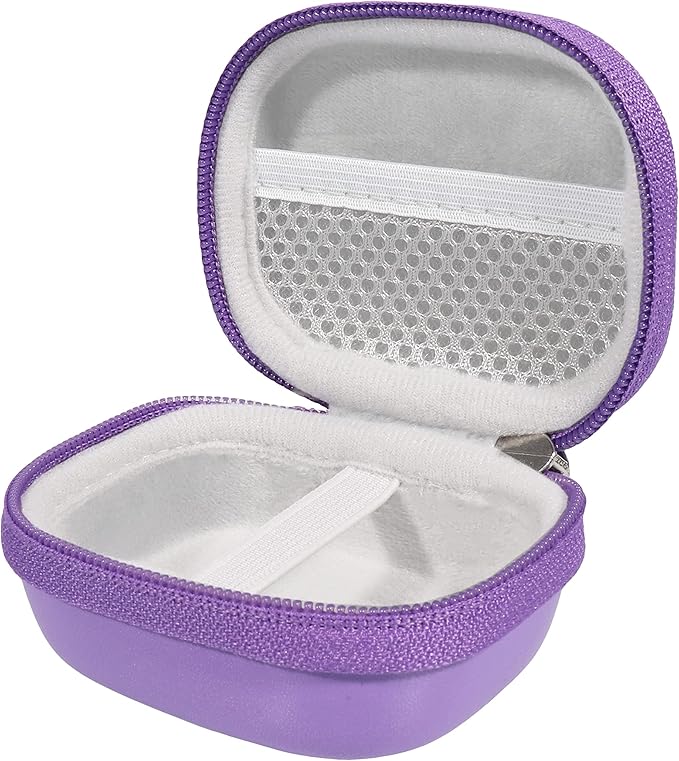 Alltravel Earbuds Case for Tune Buds - True Wireless Noise Cancelling Earbuds (Purple)