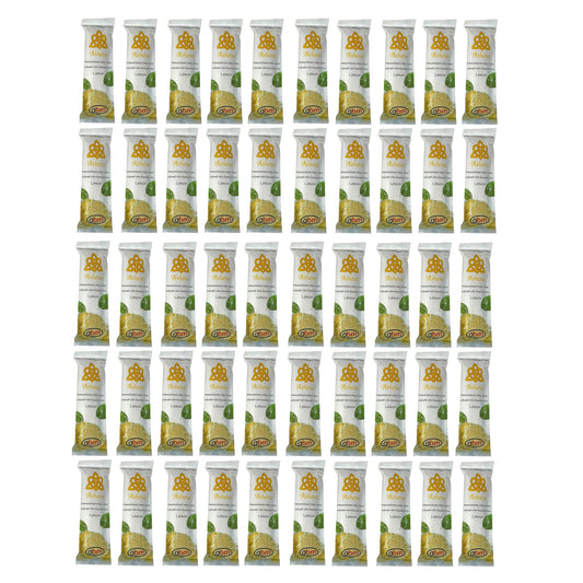 Asheva 8" x 9" Individually Wrapped Oshibori Disposable Towels - Luxurious Moist Cotton Hot/Cold Refreshment Towel - Lavender, Lemon, or Tea Tree Scents - Perfect for Spa, Travel, Dining & Events