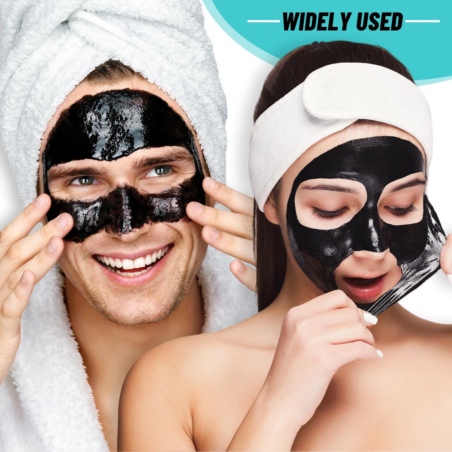 Blackhead Remover Mask,Deep Cleaning Black Charcoal Face Mask Peel Off,for Women and Men,Black Head Remover for Face,4.23 fl.oz.