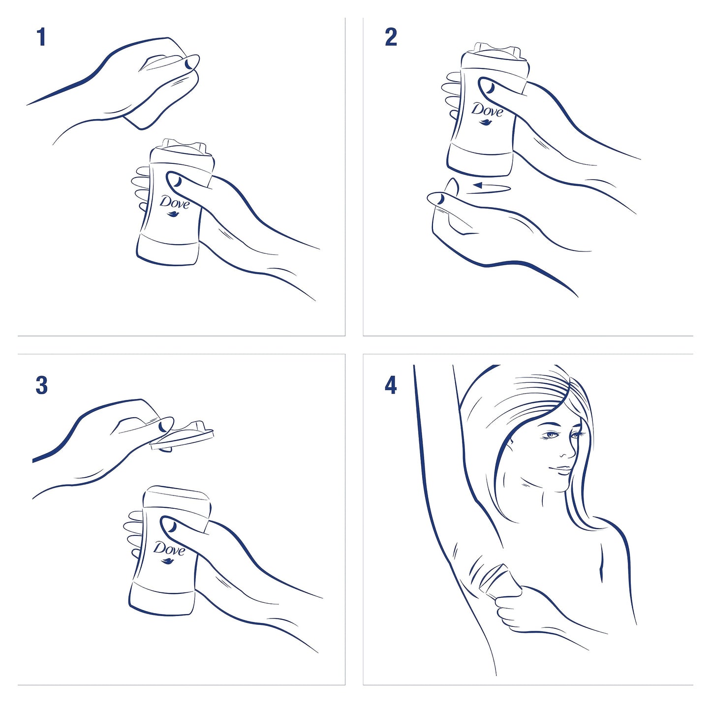 Dove Advanced Care Antiperspirant Deodorant for Women Twin Pack Revive 72 hour sweat and odor protection 2.6 oz (Packaging May Vary)