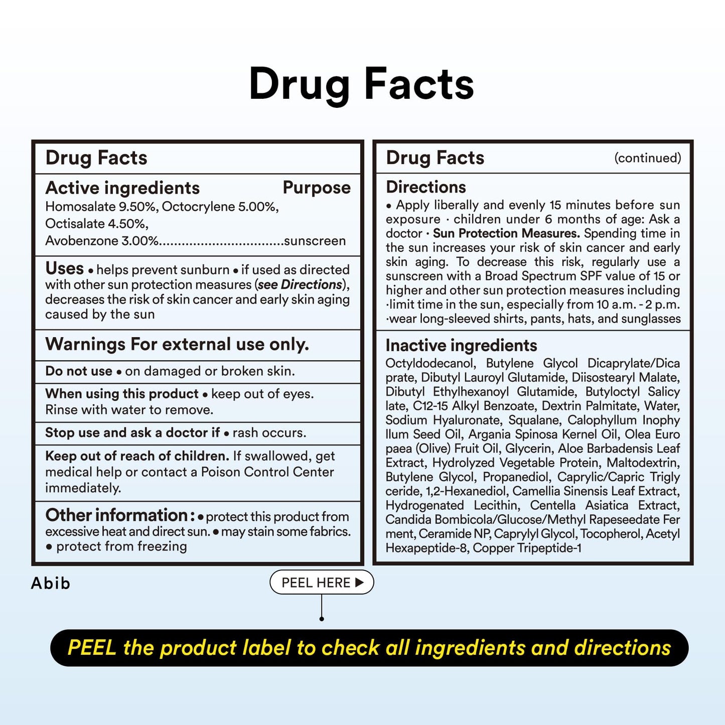 Abib Quick Sunstick Protection Bar SPF50+ 0.77 oz / 22 g (Glowing) | Korean Suncreen Stick Suncare Sunblock, No Whitecast, Protector Solar Barra, Centella Asiatica Extract, Aloe Extract