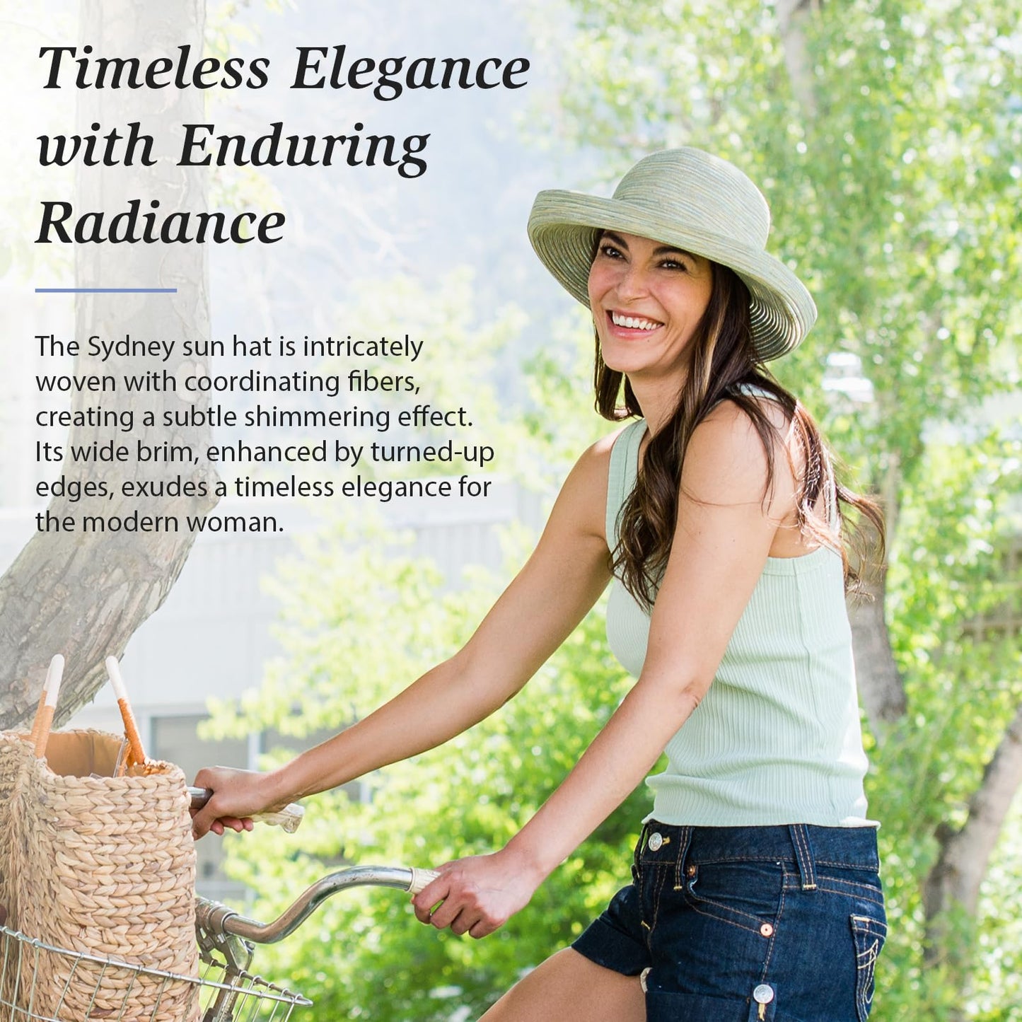 Wallaroo Women’s Sydney Sun Hat (Ivory) - UPF 30+ Sun Protection, Wide Brim, Packable & Adjustable, Lightweight, Soft, Comfortable, Breathable, Perfect for Travel, Beach, Outdoor, Everyday Wear