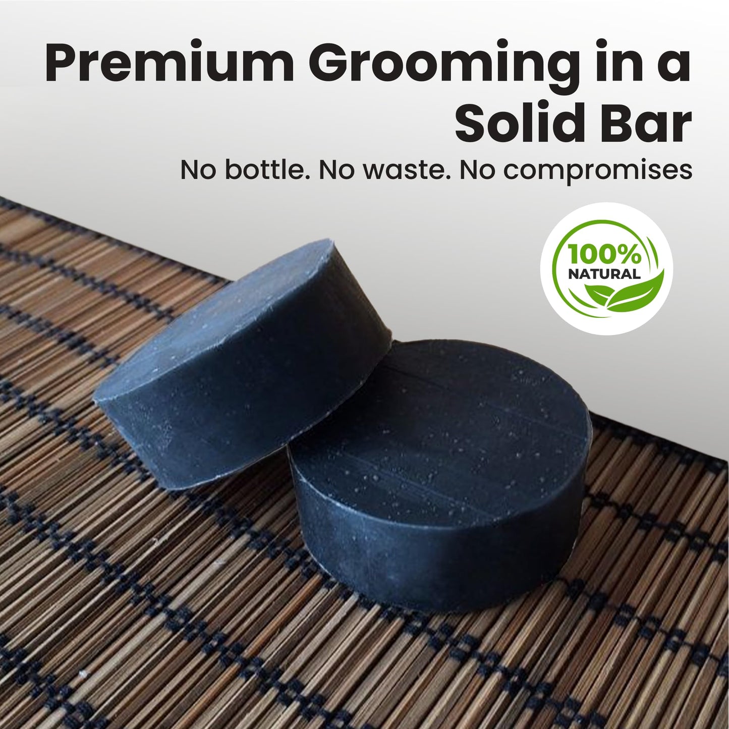 Project Sudz Activated Charcoal Organic Bar Shampoo for Dogs | Odor Eliminating Dog Shampoo Bar (1)