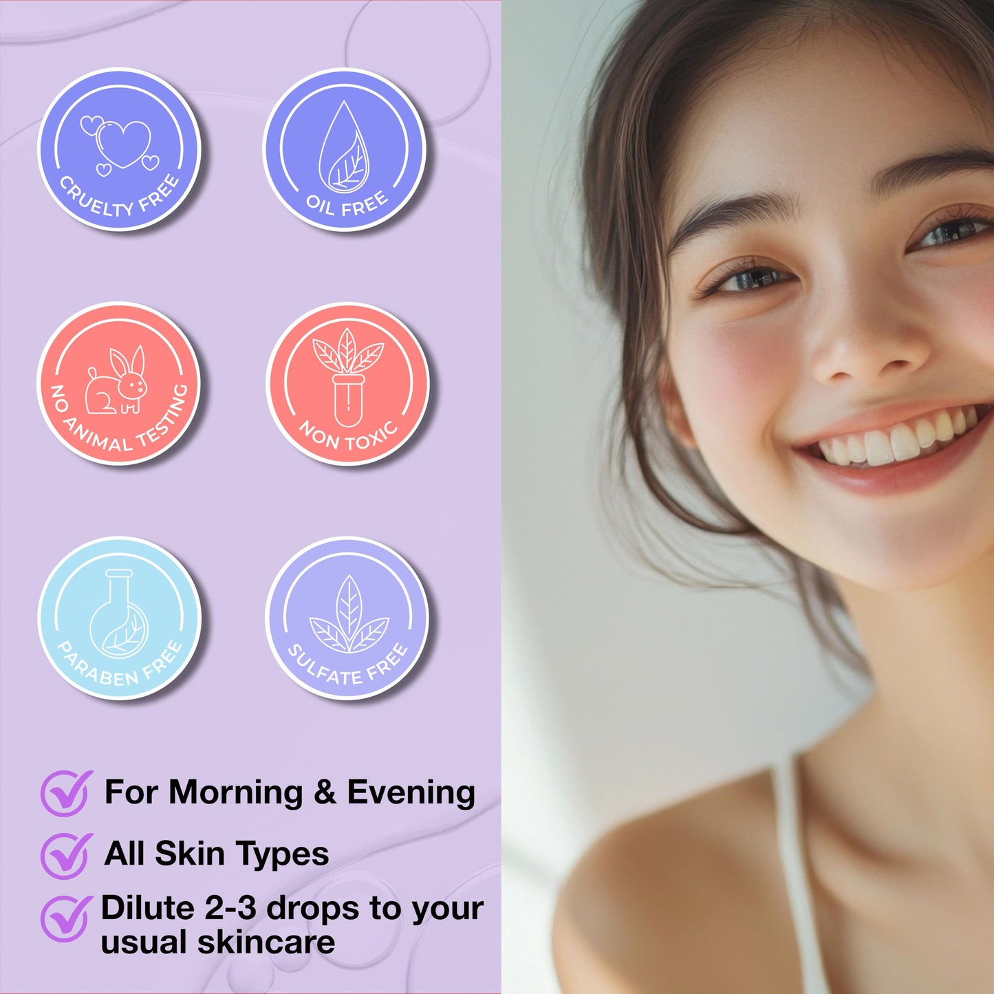 Korean Bakuchiol Concentrate DIY Mix-in Serum 30,000 ppm - High Potency Retinol Alternative | Wrinkle Reduction Skin Firming & Smoothing - Anti-Aging Sensitive Skin Vegan & Cruelty-Free Non-GMO 1 oz