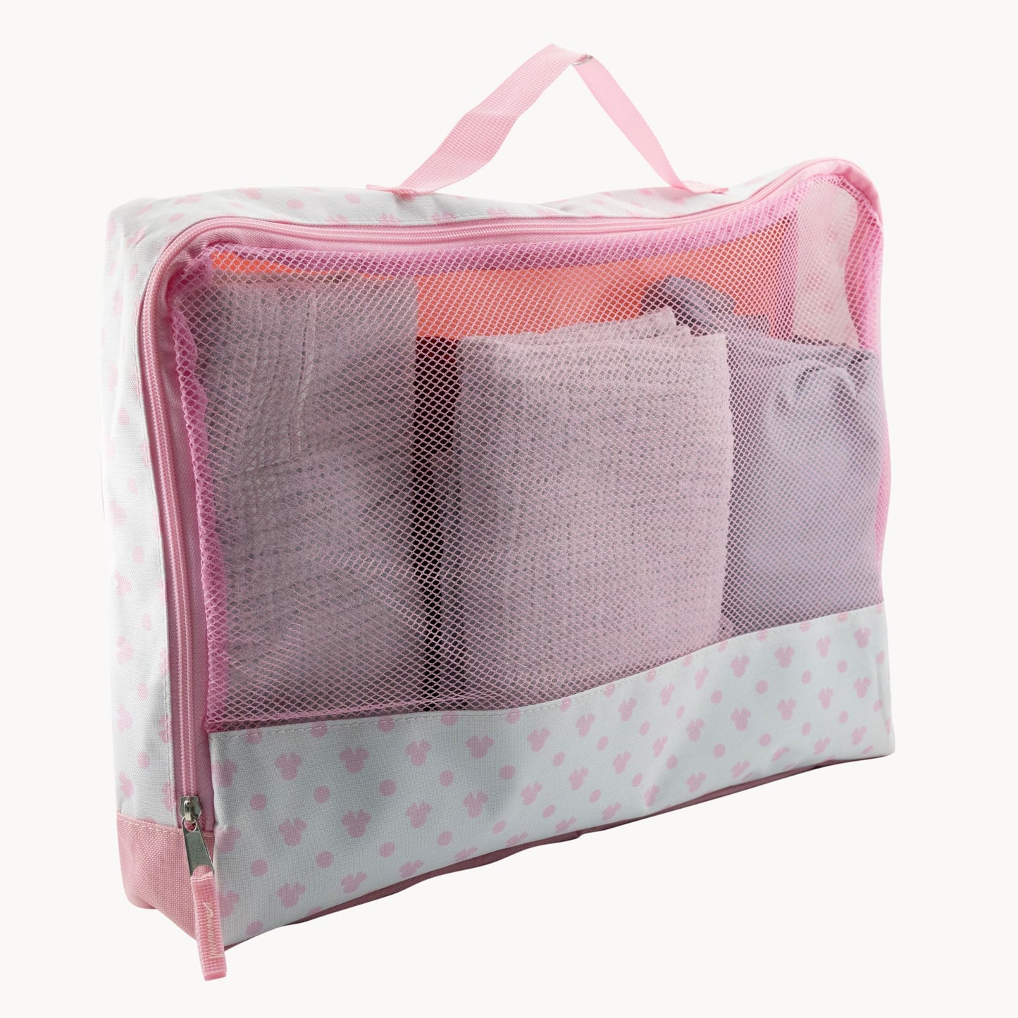 Disney Minnie Mouse Packing Cubes for Travel | Minnie Mouse Travel Accessories Travel Bags Luggage Organizer for Girls, Boys, Unisex | Minnie Kid Travel Size Travel Cubes for Packing