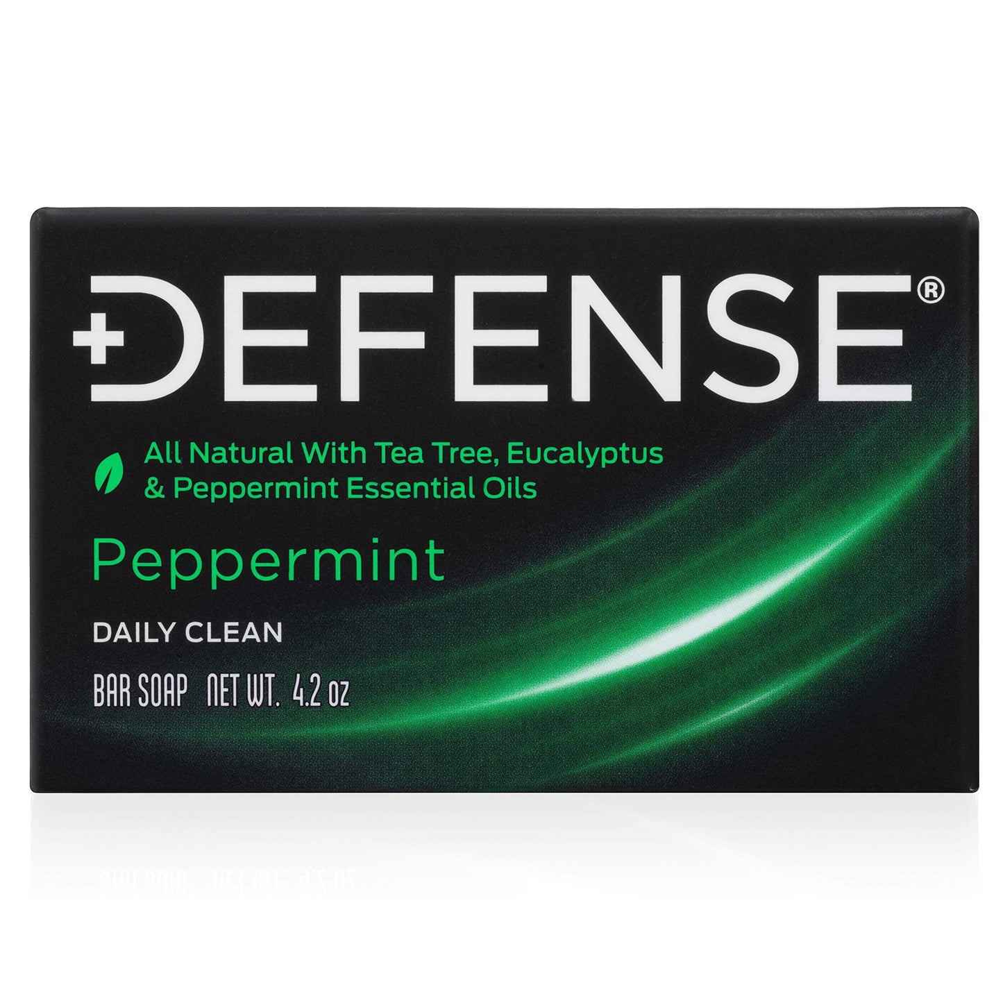 Defense Soap 12pk All Natural Peppermint Bar Soap for Men | Made by Wrestlers with Tea Tree Oil & Eucalyptus Oil to Promote Healthy Skin