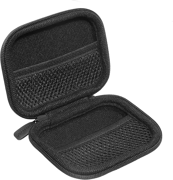 CaseSack Case for TOZO OpenEgo True Wireless Open Ear Headphone (Black)