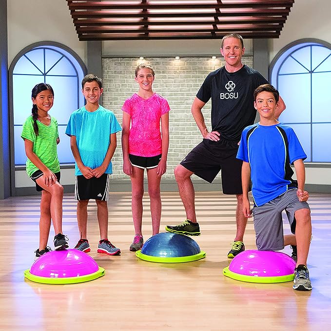 BOSU Sport Balance Trainer, Travel Size Allows for Easy Transportation and Storage, 50cm,