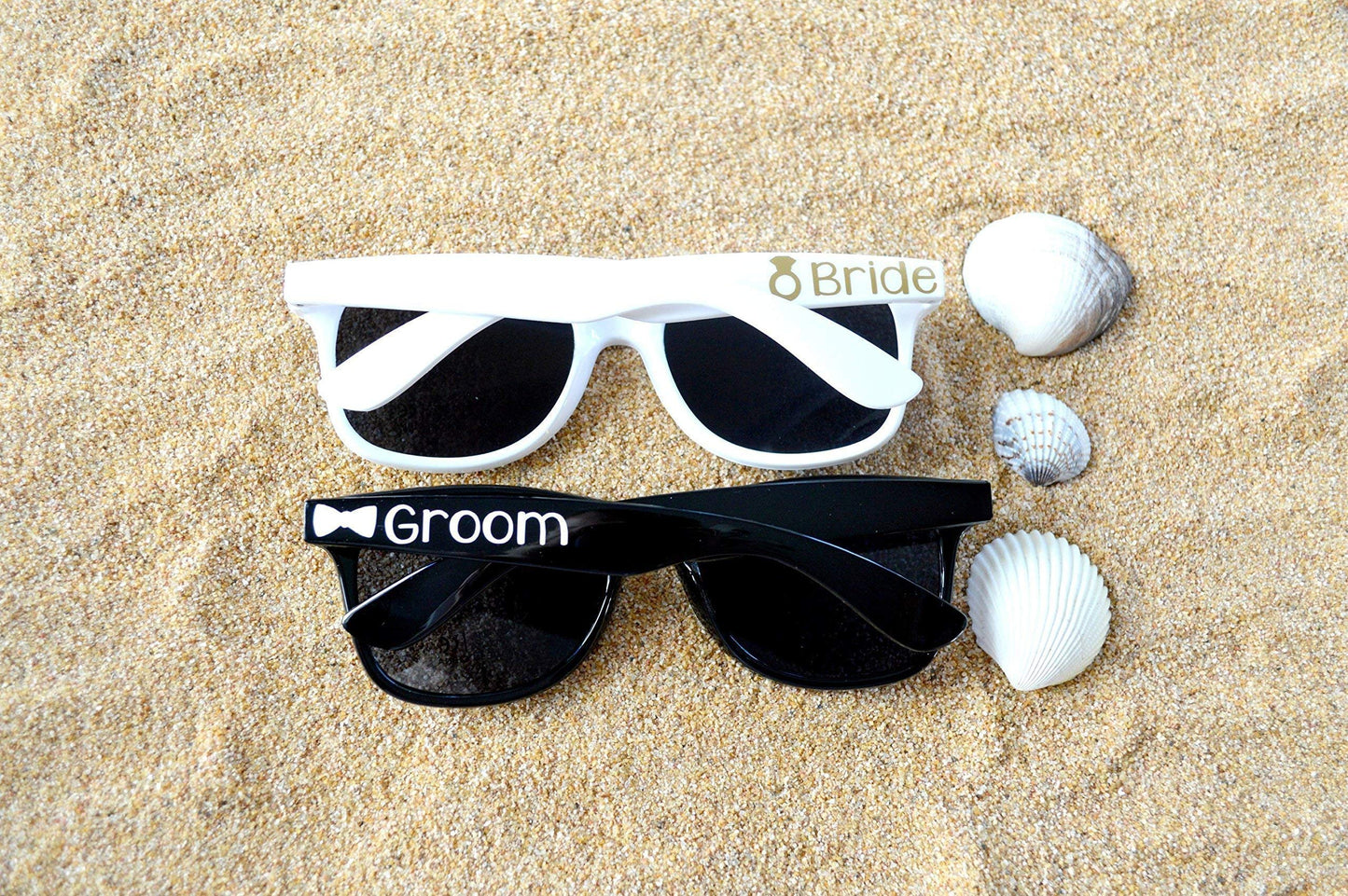 Bride and Groom Sunglasses Set by BellaCuttery, Honeymoon Gifts for the Couple, Destination Wedding Gifts