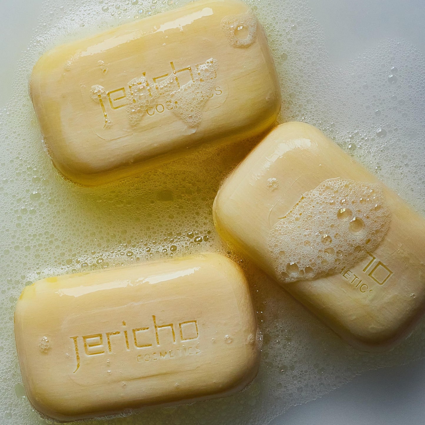 Jericho Dead Sea Sulfur Soap with Olive Oil – Helps with Acne, Psoriasis, Eczema & Blackheads – For Oily to Normal Skin – Vegan Face & Body Bar for Men & Women – 4.4 oz Each (Pack of 3)