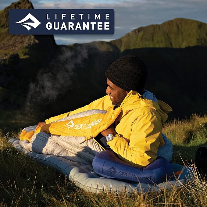 Sea to Summit Aeros Premium Inflatable Travel Pillow, Regular (13.4 x 9.4), Lime