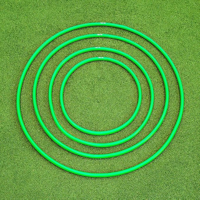 METIS Hula Hoops | Pack of 6 or 12 | Fitness, Exercise, Gymnastics, Kids, Adults, Dog Agility [Available in 4 Sizes]