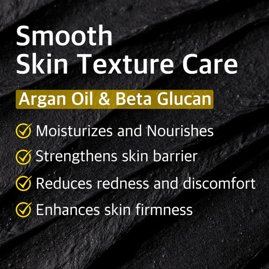 BARULAB Black Charcoal Clay Cleansing Foam Daily Foaming Cleanser for All Skin Types | Pore Detoxification Moisturizing Nourishing Beta-glucan Strengthens Skin Barrier Reduces Redness Korean Skincare