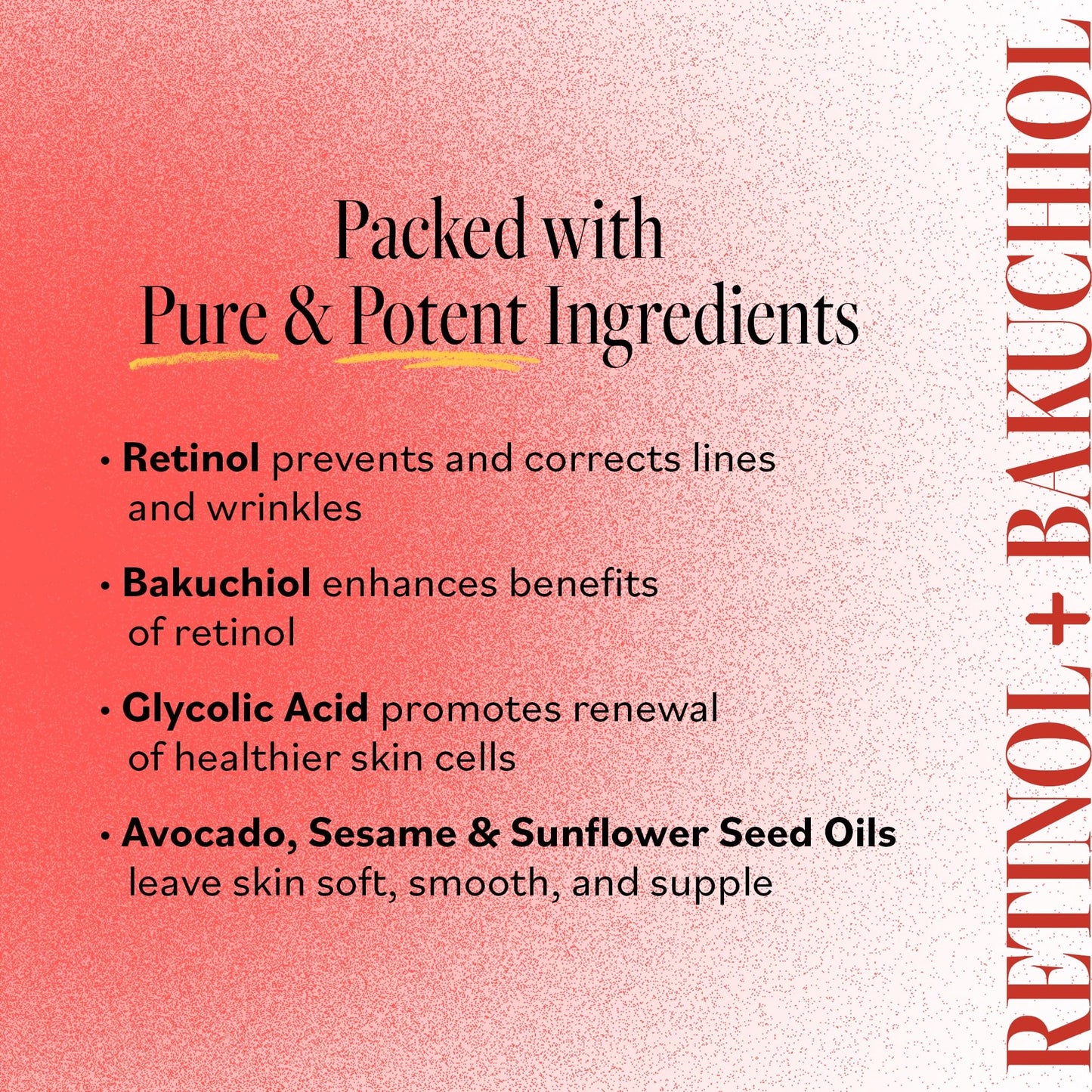 DERMA E Face Serum, Anti Aging Regenerative Retinol Serum for Face, 1 Fl Oz, Vitamin A, Bakuchiol, Glycolic Acid, Green Tea Extract, Helps Reduce Appearance of Fine Lines and Wrinkles