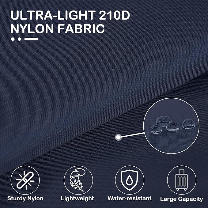 Cipway Compression Packing Cubes, Lightweight Travel Luggage Organizers with Shoe Bag, Toiletry Bag & Laundry Bag, Travel Essentials for Carry on Suitcase (8 Piece,Blue)