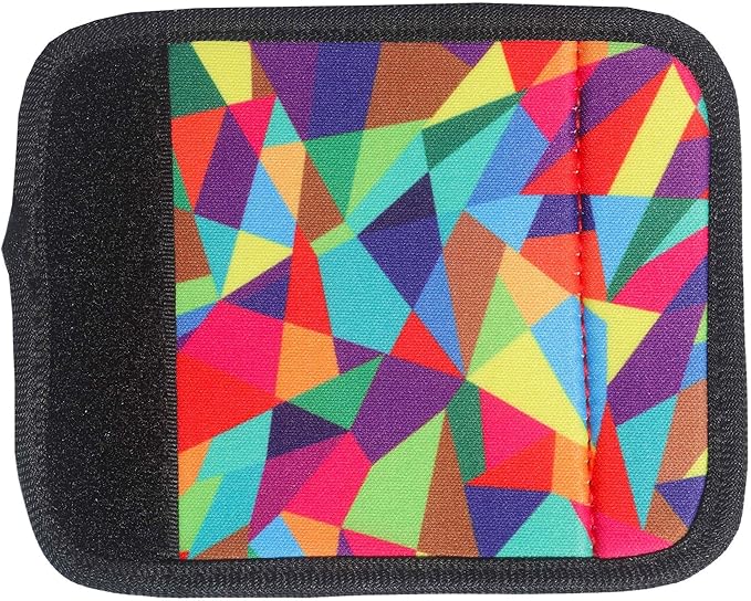 5 Pack Neoprene Luggage Handle Wraps for Suitcase Travel Luggage Tags/Identifiers/Marker/Grips Travel Accessories for Airplane(Multi-Color)