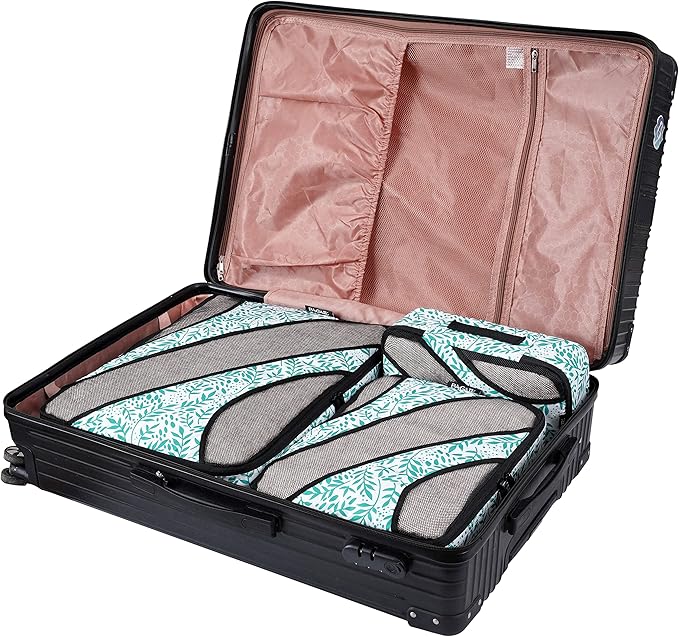 BAGAIL 6 Set Packing Cubes,Travel Luggage Packing Organizers