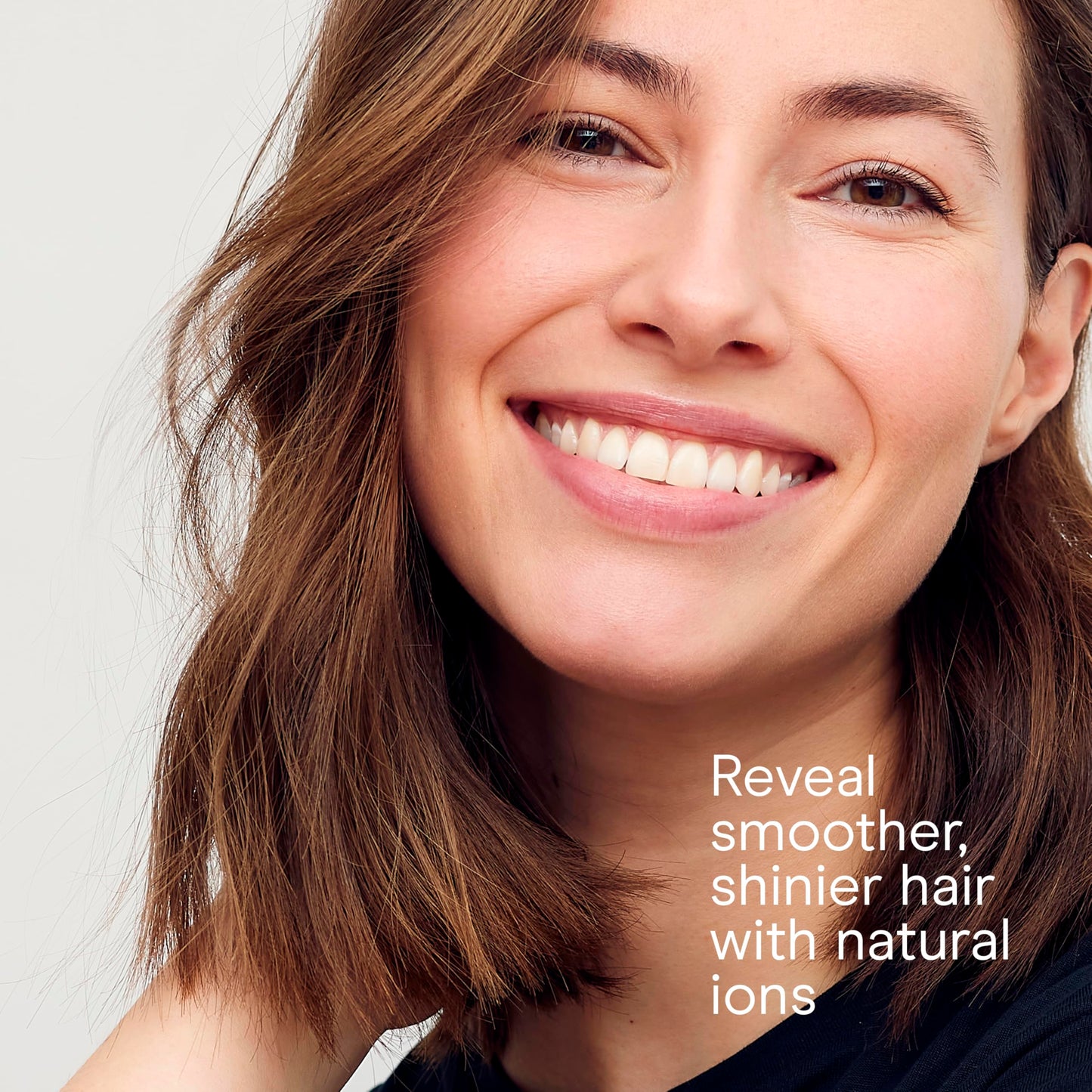 Conair Double Ceramic Hair Dryer, 1875W Blow Dryer with Diffuser and Concentrator, Ionic Conditioning, 3 Heat & 2 Speed Settings, Amazon Exclusive, White